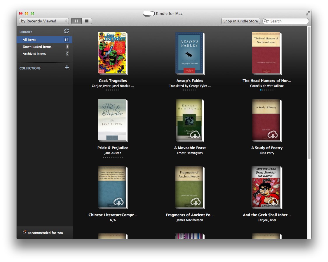 kindle for mac download